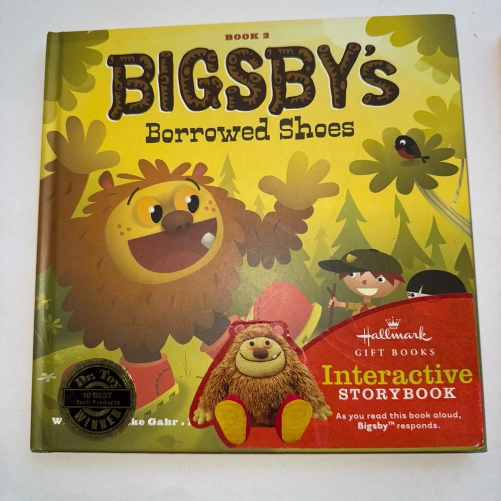 Bigsby's Book Set Interactive Storybook Hallmark Lot 2